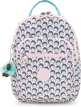 Kipling Womens Seoul Small Bts Prt Tablet Backpack, Durable, Padded Shoulder Straps with Tablet Sleeve