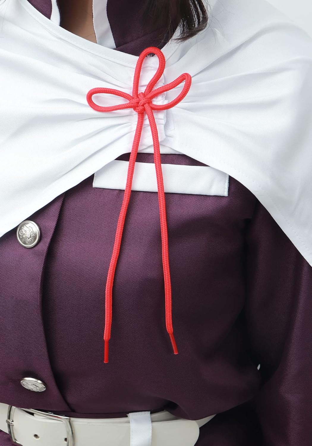 C-ZOFEK Women's Dress Cosplay Costume Suit with White Rope and Belt for Halloween Party