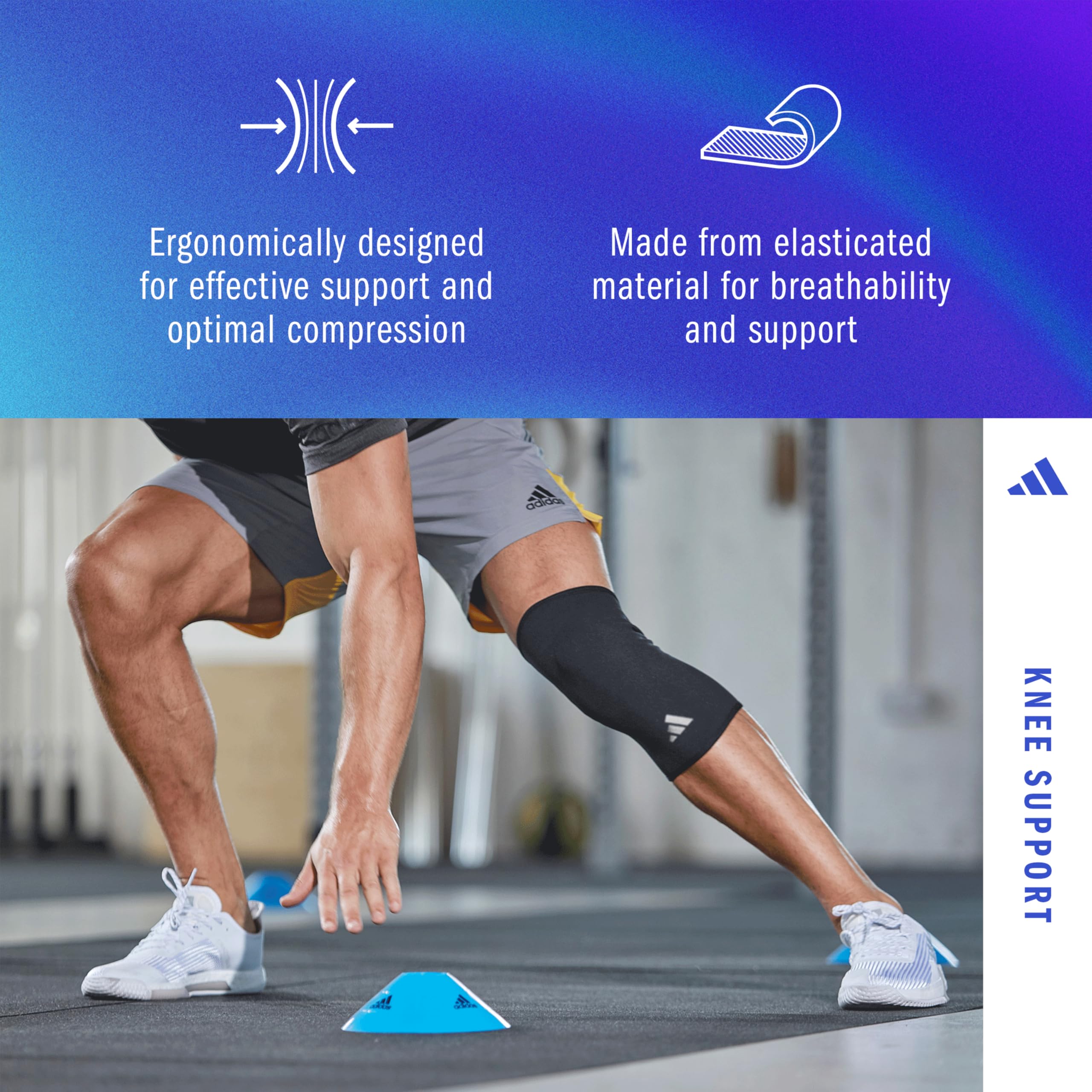 adidas Niezbędna odzież podtrzymująca kostkę, łokieć, kolano i nadgarstek