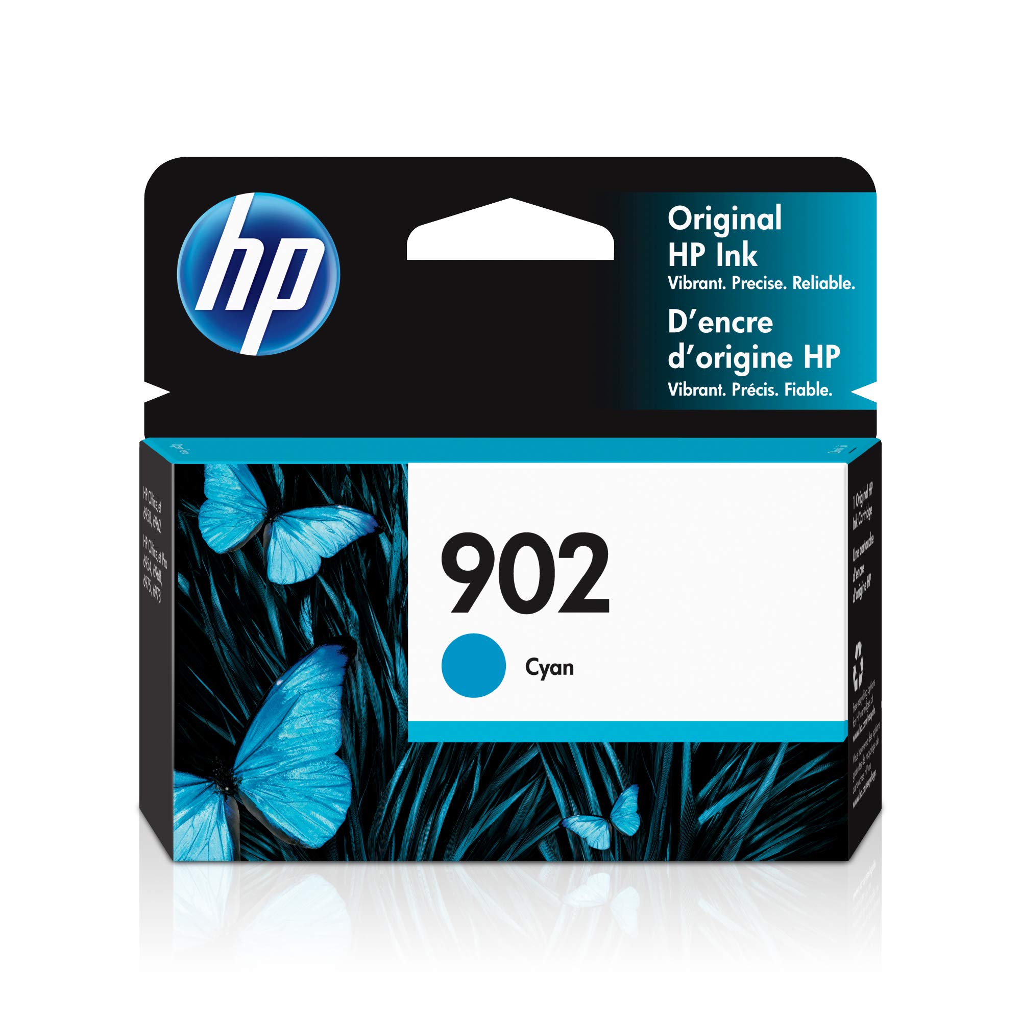 HP 902 | Ink Cartridge | Works with HP OfficeJet 6900 Series, HP OfficeJet Pro 6900 Series | Cyan | T6L86AN