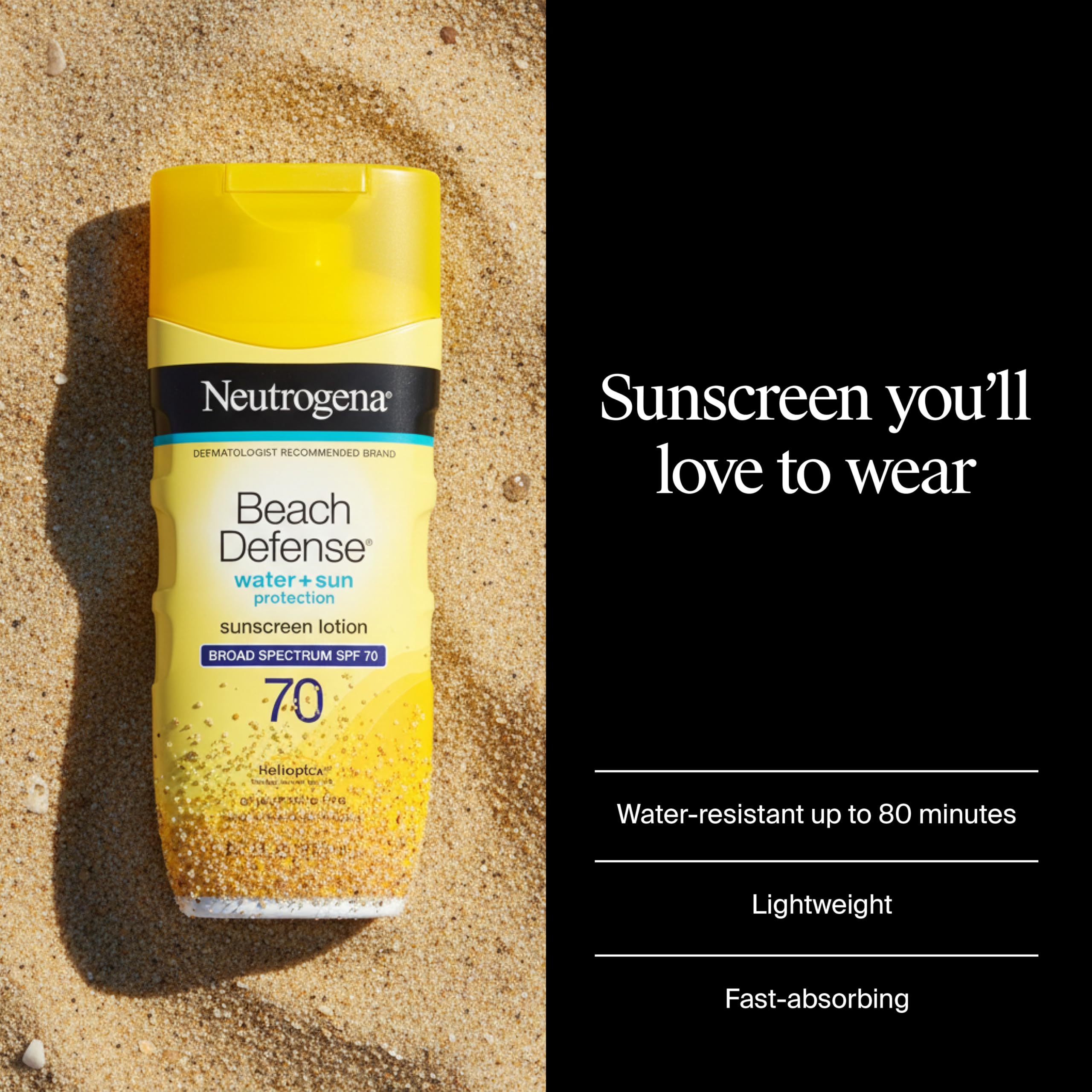 Neutrogena Beach Defense LSF 70 Lotion (Sonnenschutz) aus USA