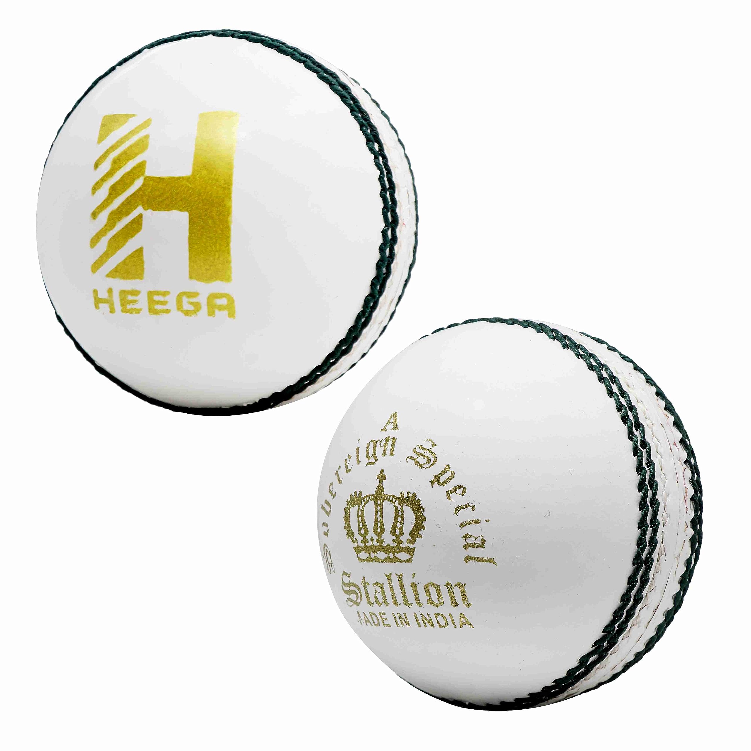 HEEGA Stallion White Cricket Leather Ball (Pack of, 6.00) (B0CQXHT55J) Amazon Price History, Amazon Price Tracker