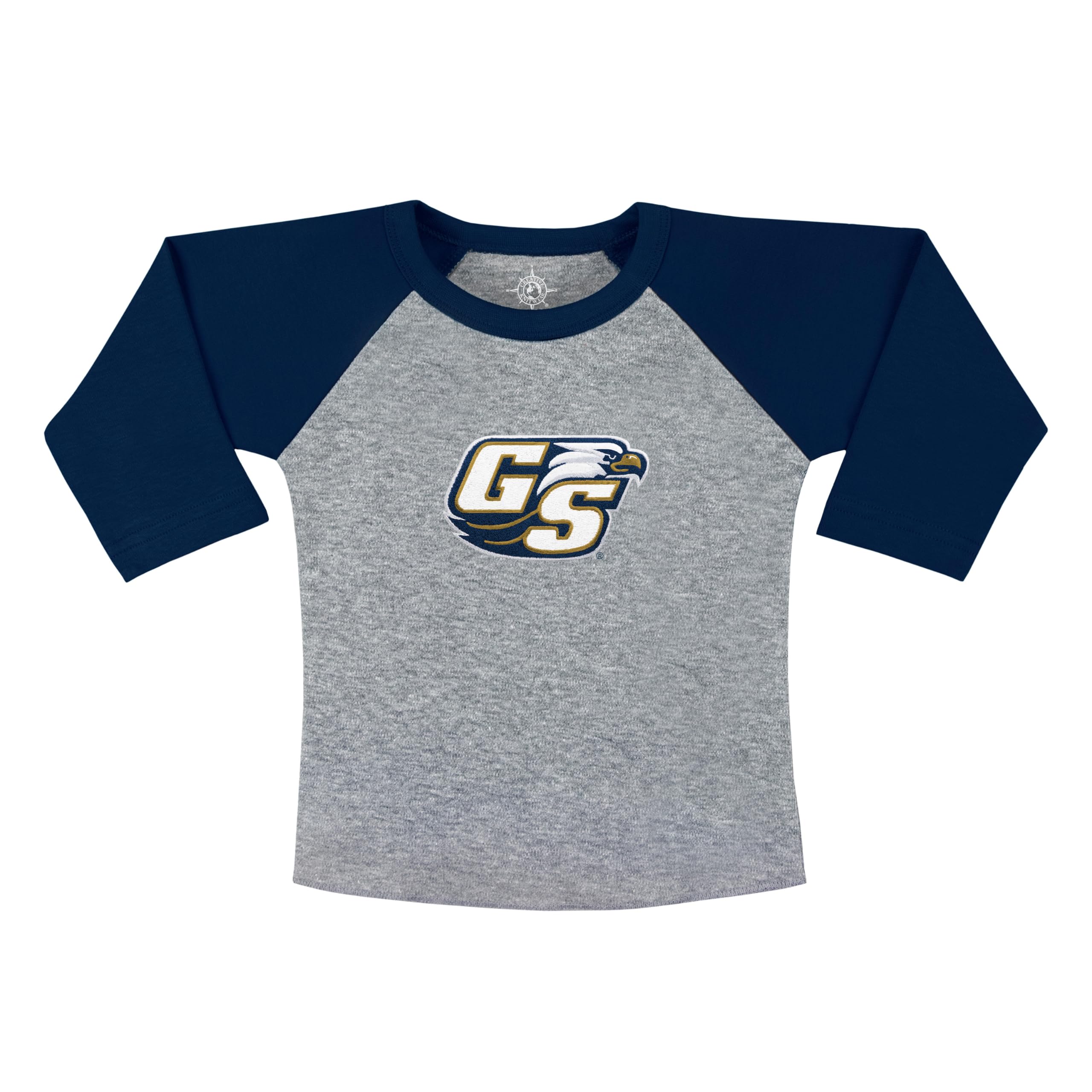College Baby NCAA Infant and Toddler Baseball Shirt Raglan 3/4 Length Sleeve