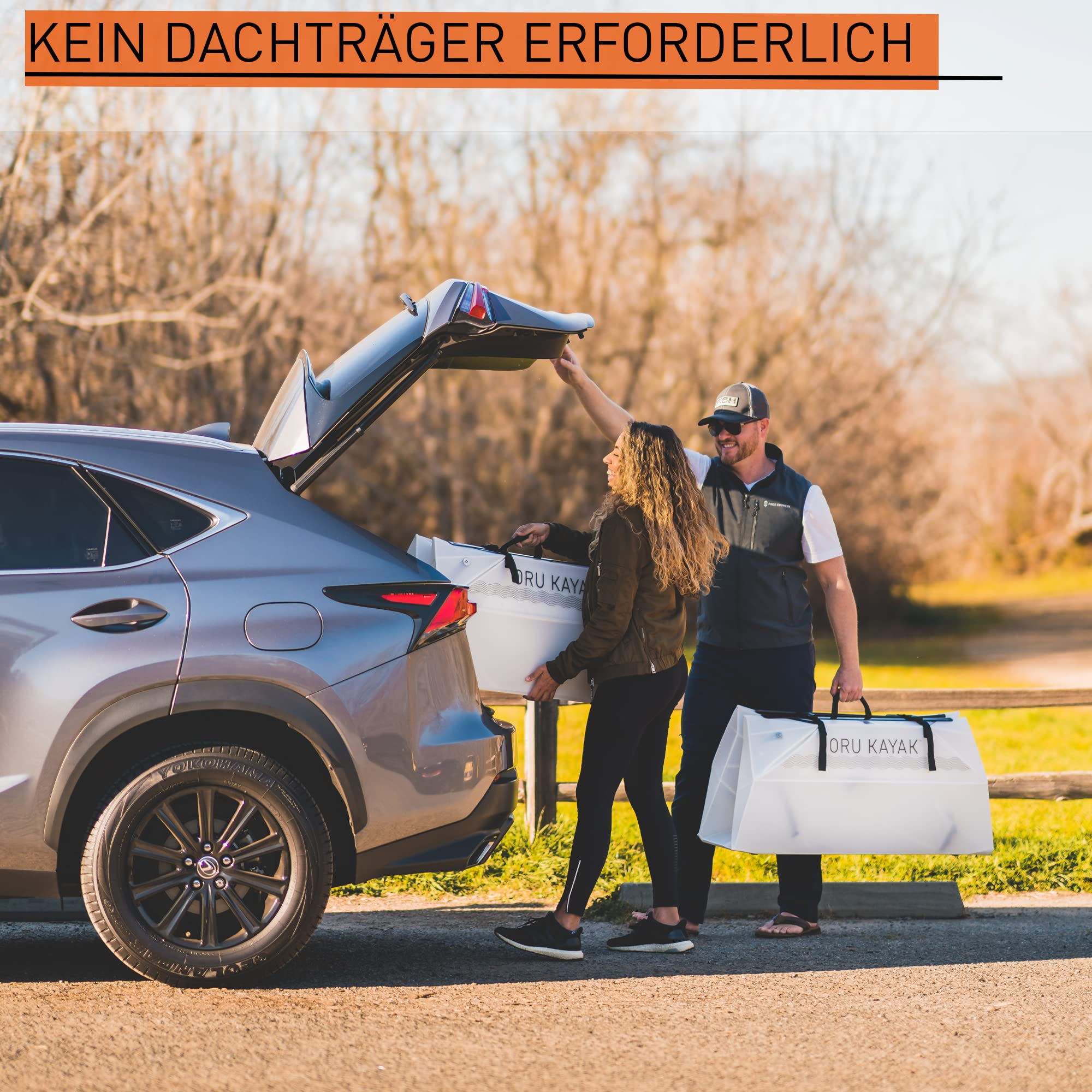Oru Kayak Faltbares Kajak Lake | Stabil, faltbar, langlebig, leicht - Anfänger, Intermediär - Freizeitpaddeln auf Seen und Flüssen - Kapazität: 113 kg, Größe (aufgebaut): 274 x 81 cm, 7,7 kg