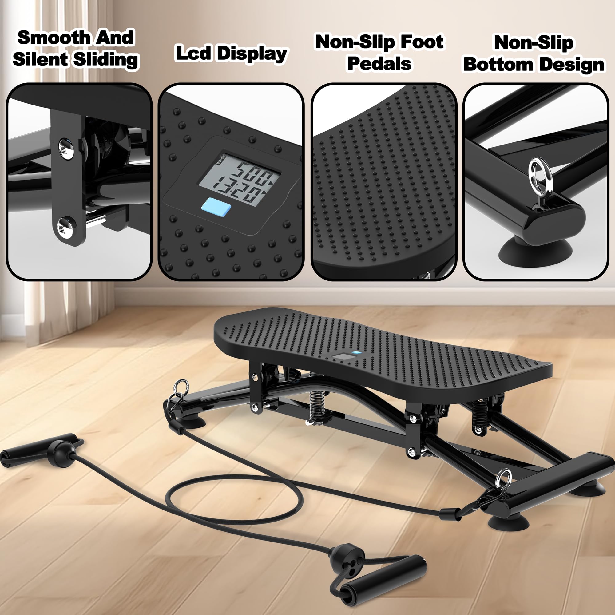 Balance Board & Simply Fit Board per allenamento completo del corpo, tavola da surf con cuscinetto per l'equilibrio, tavola oscillante multifunzionale e tavola di bilanciamento, tavole per