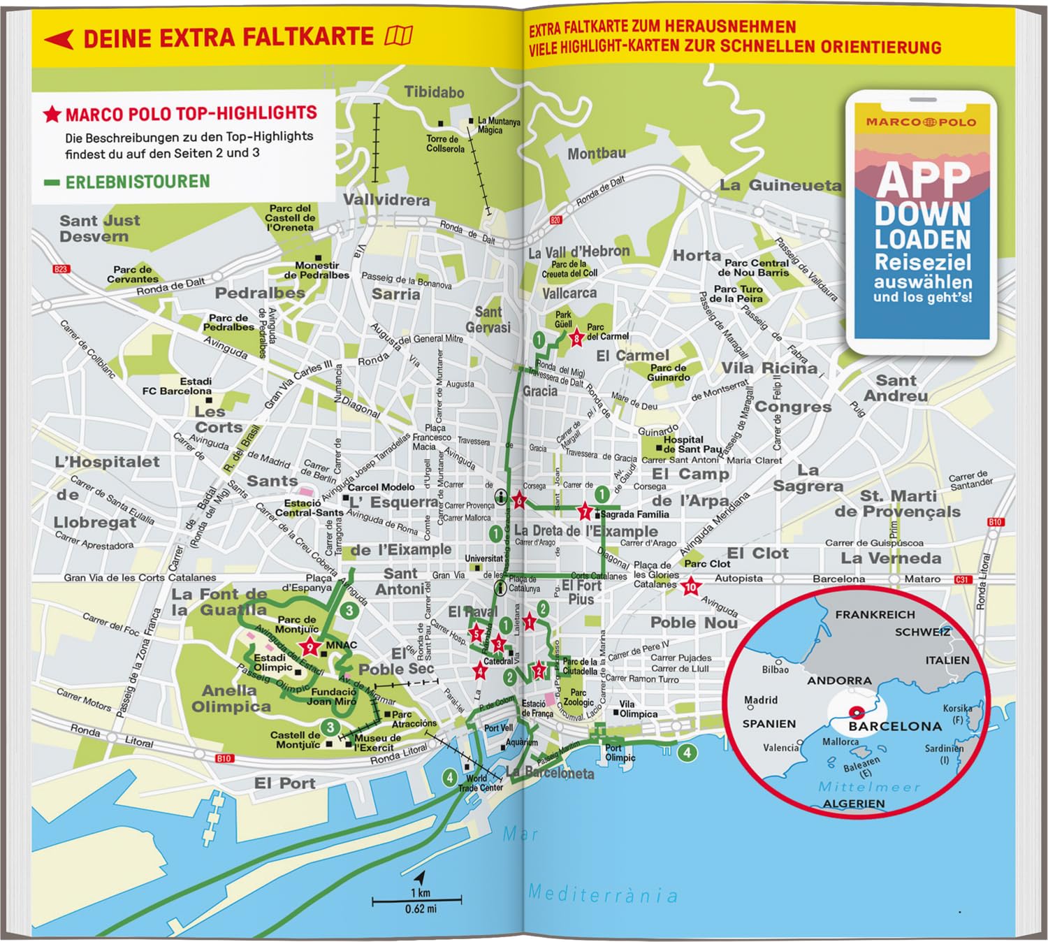 MARCO POLO Reiseführer Barcelona: Reisen mit Insider-Tipps. Inkl. kostenloser Touren-App