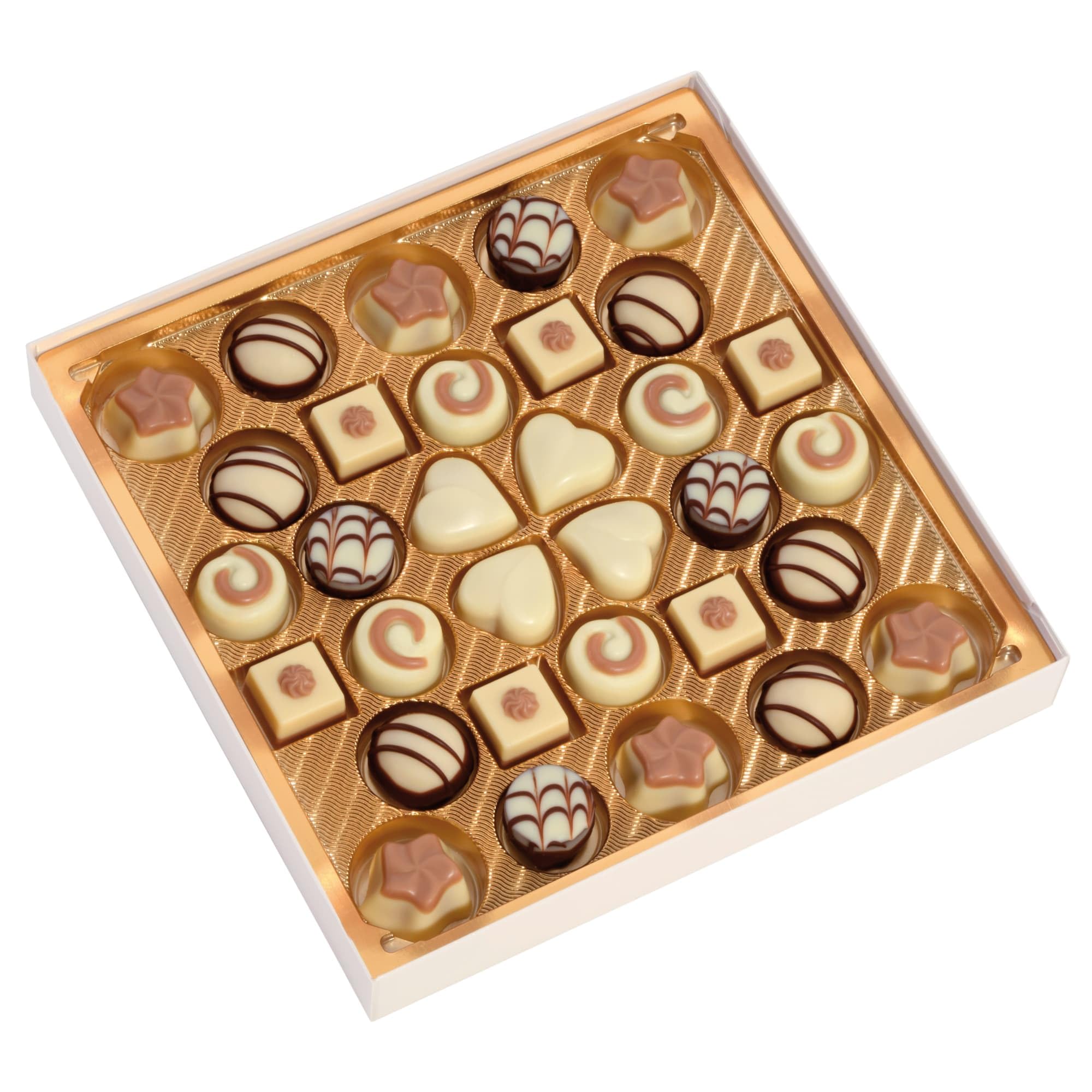 Lindt Mini cioccolatini bianchi | 163 g | Cioccolato bianco | 32 cioccolatini | Piccolo regalo di cioccolato