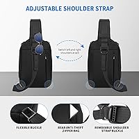 Amazon.com | Sling Backpack Men, Waterproof Shoulder Bag