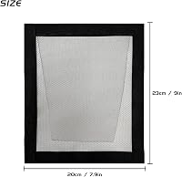 TAISOCA Kályha Emelő 20x23cm Tűzálló Sátor Kiegészítő Kemping 4