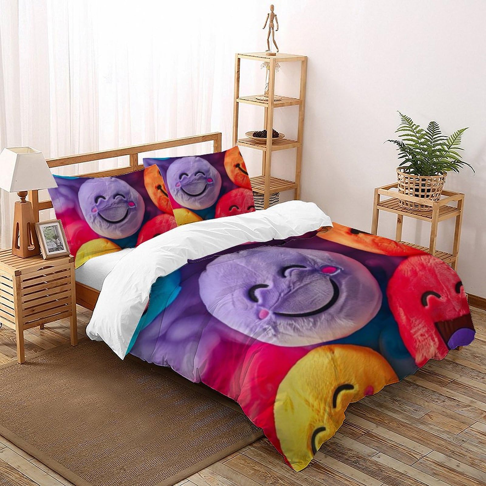 Housse de couette dessin animé pour illuminer la chambre d'un garçon branché