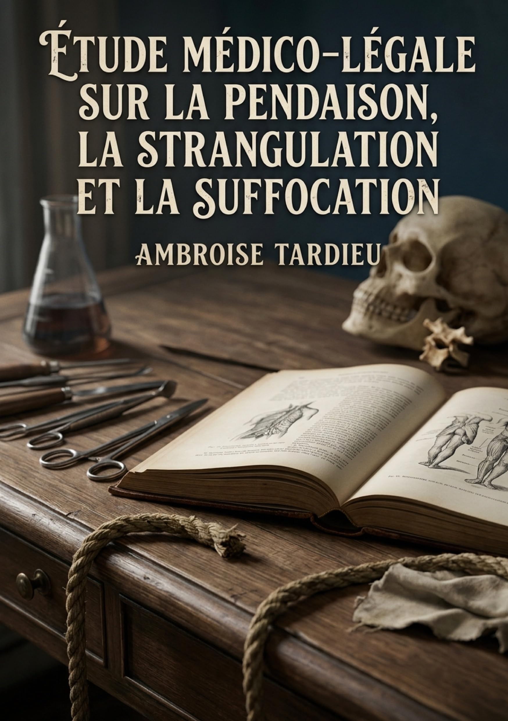 Étude médico-légale sur la pendaison, la strangulation et la suffocation: Les observations médico légales des morts par pendaison, strangulation et suffocation selon Ambroise Tardieu