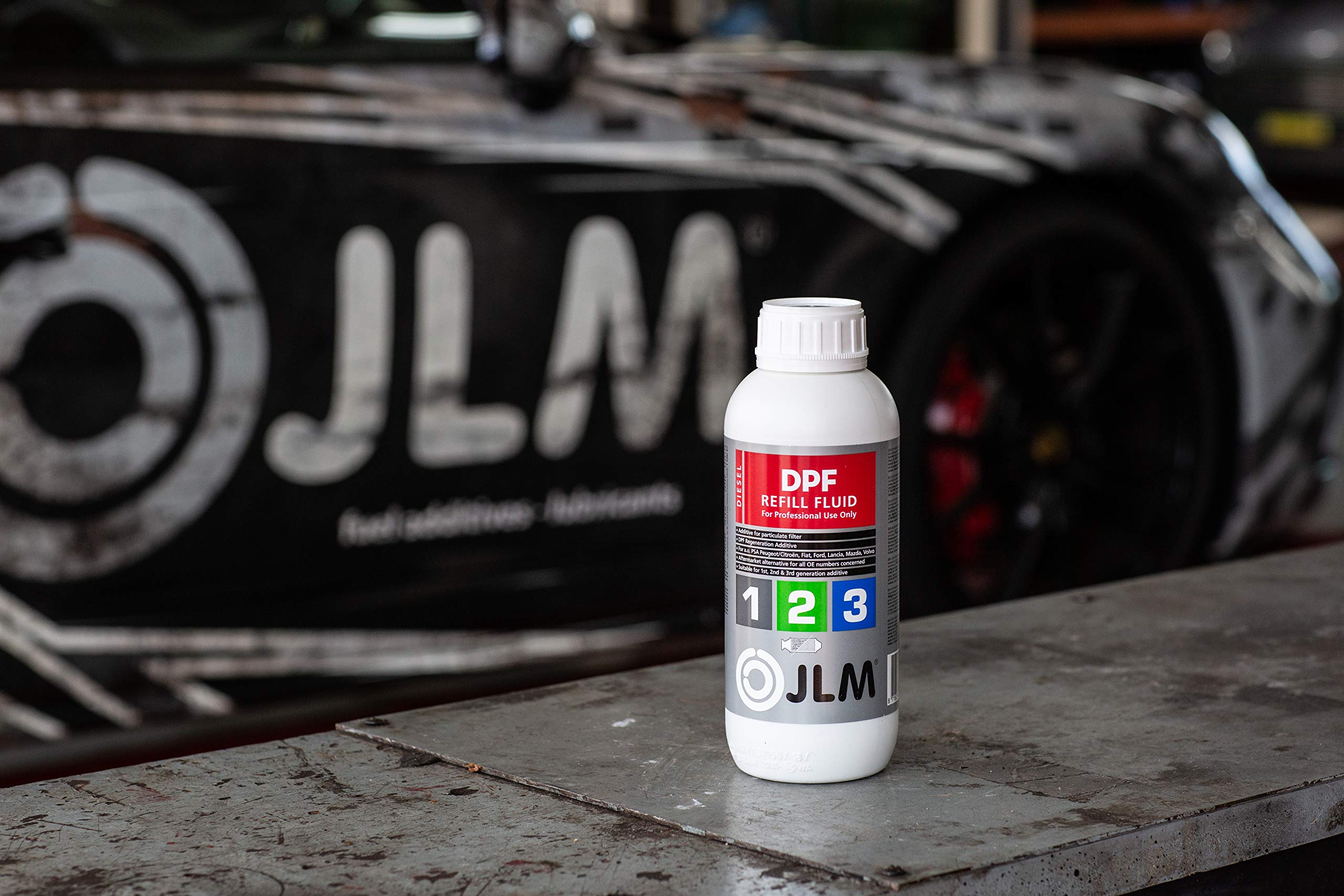 JLM Diesel Partikelfilter (DPF) Nachfüllflüssigkeit 3 x 1 Liter (3 Liter) 3er Pack | JLM DPF Refill Fluid | Regenerationsadditiv