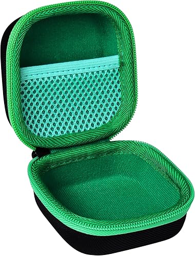 Miniatura 3 de Khanka Estuche de viaje duro de repuesto para cargador inalámbrico UCOMX Nano 3 en 1 estación de carga plegable magnética solo funda verde