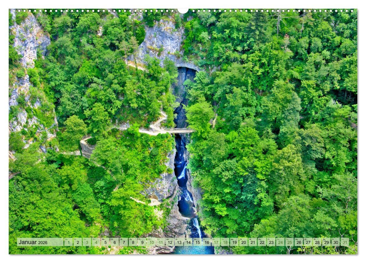 Slowenien - Impressionen eines Naturjuwels (hochwertiger Premium Wandkalender 2026 DIN A2 quer), Kunstdruck in Hochglanz: Kleines Land mit großartiger Natur (CALVENDO Natur)