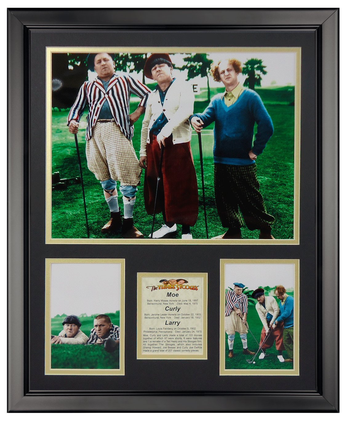 Déco murale Les Trois Stooges golf pour habiller un mur vide avec style