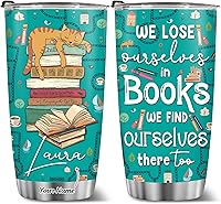 Vista 17 de BECHUSKY Tarjeta de fecha de vencimiento de biblioteca personalizada para biblioteca, tarjeta de fecha de vencimiento, vaso de viaje, regalo