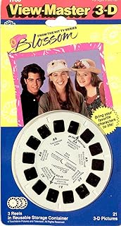 Tyco View-Master 3-D From the Hit TV Series Blossom. 3 Reels With 21 3 D Pictures.
