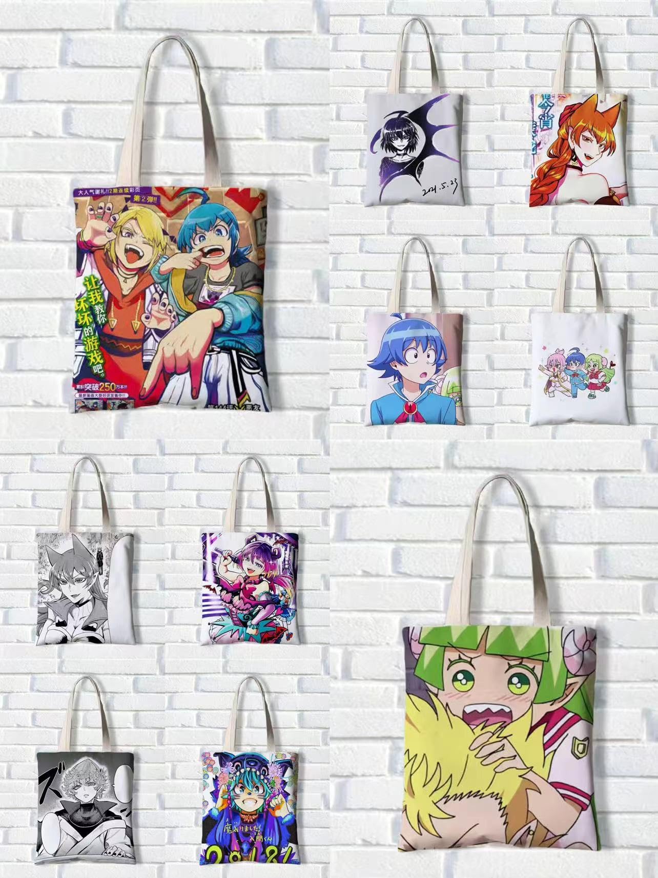 Amazon.co.jp: 魔入りました！入間くん トートバッグ ポケット