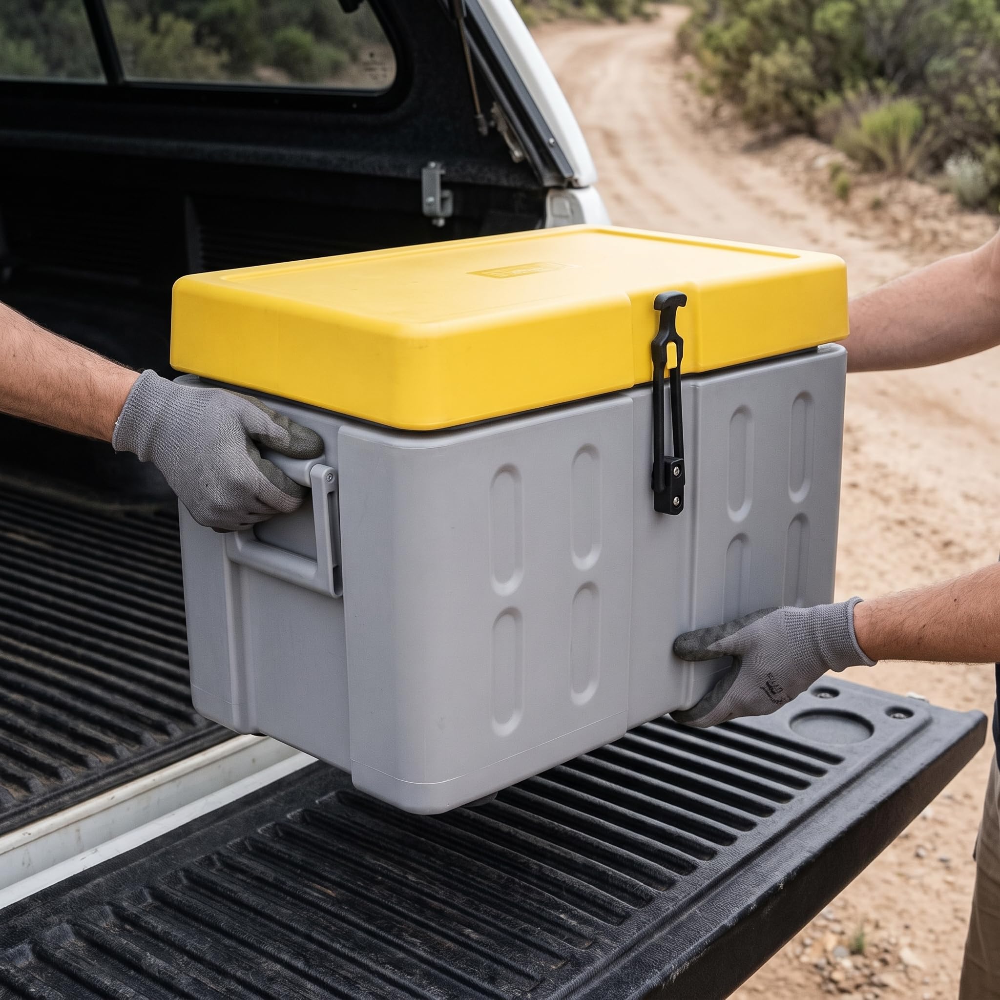 30 Liter Isolierbox Kühlbox für Trockeneis Reinigungsmaschine Lagerung