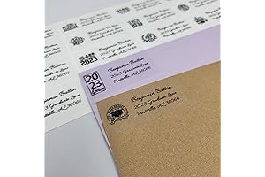 2024 Graduation Return Address Labels - Personalize Your Mail with Class!