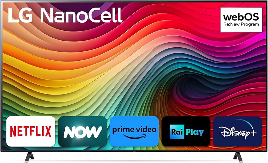 Smart tv 86 pollici 4k lg nanocell serie 81 2024 86NANO81T6A.API