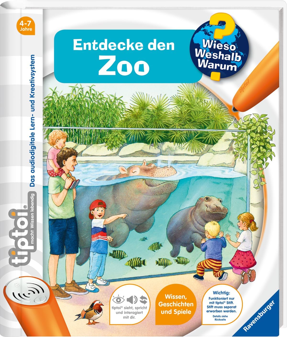tiptoi® Wieso? Weshalb? Warum? Entdecke den Zoo (Band 20)