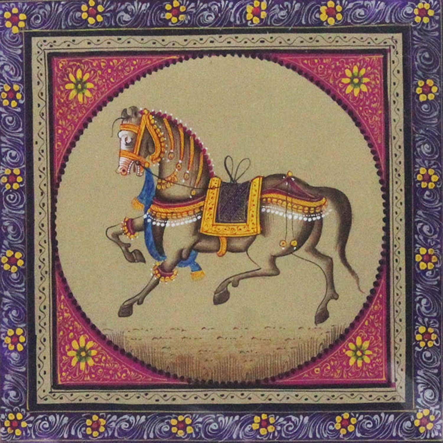 India Meets India Handicraft Authentic Wall Hanging Mughal