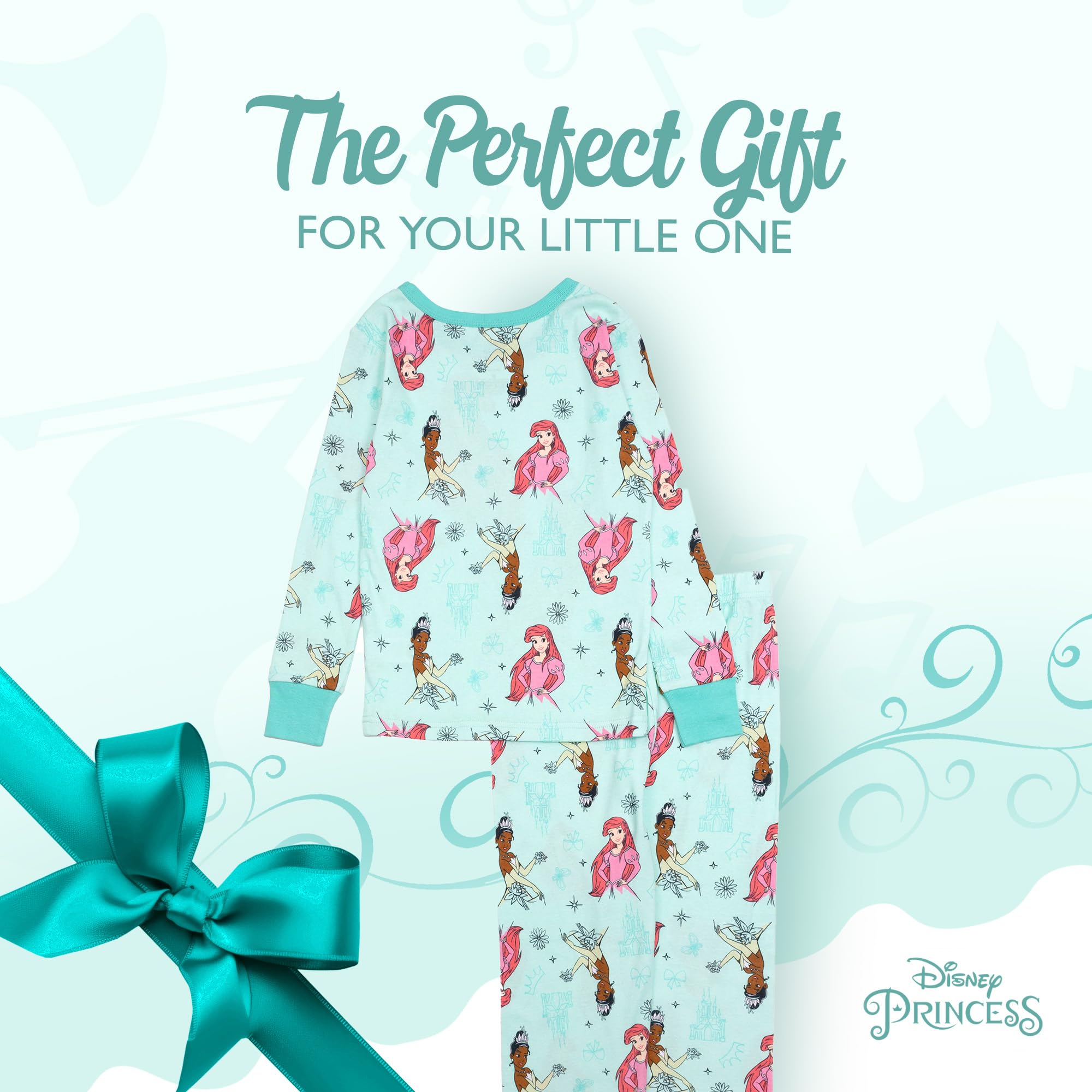 Disney Zestaw Pijama (zestaw 2 sztuk) dla dziewczynek, Księżniczka Zabawa, 3 lat