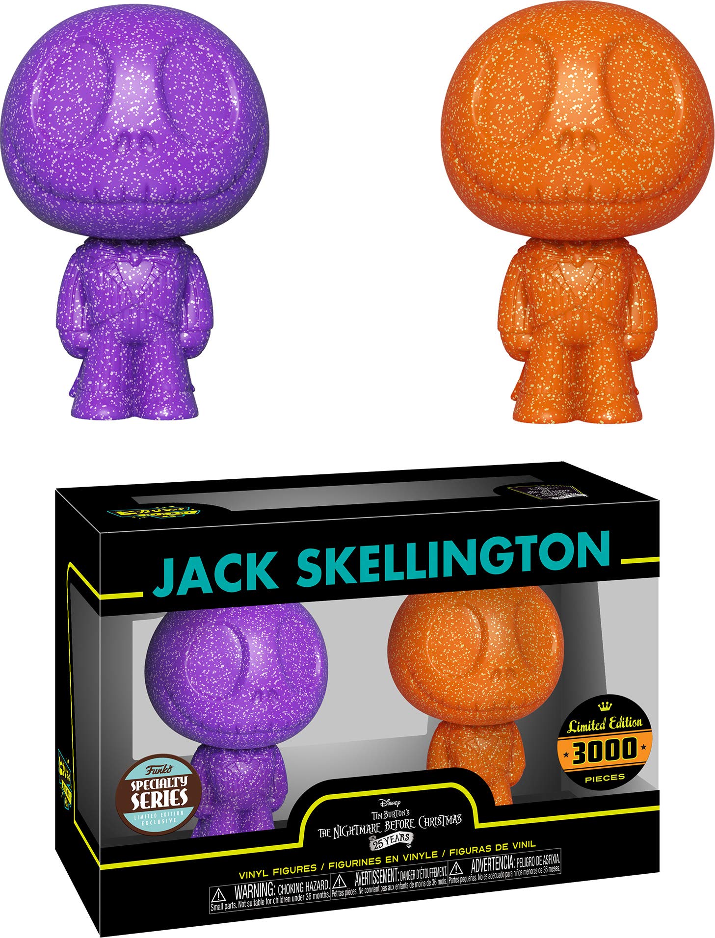 Hikari XS: Nightmare Before Christmas Jack Skellington Figures (2-Pack)