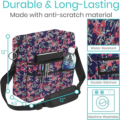 Vista 11 de Bolsa de transporte Vive para andador, universal, para accesorios de sillas de ruedas, andadores, andadores con ruedas y sillas de transporte, que