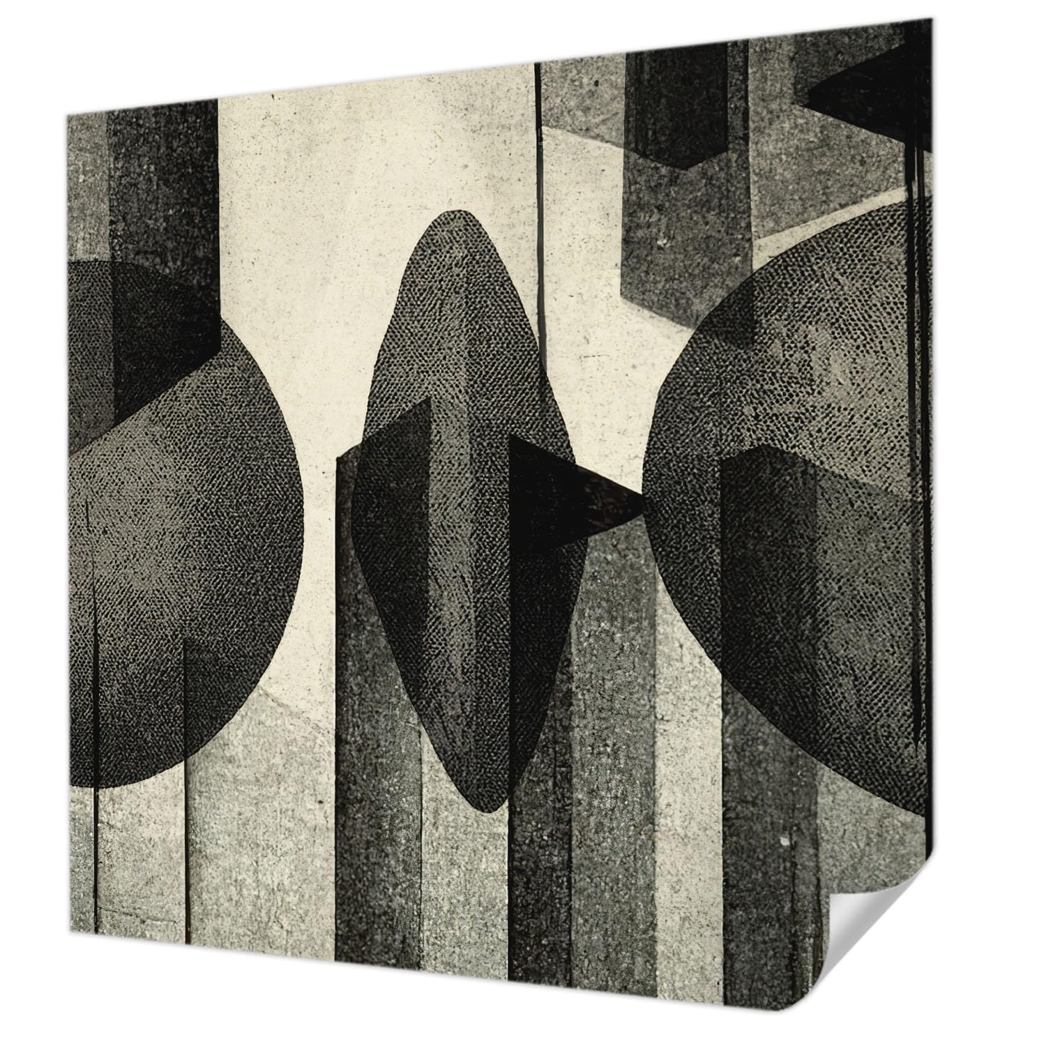 Papier peint autocollant résistant aux taches pour masquer mur salon