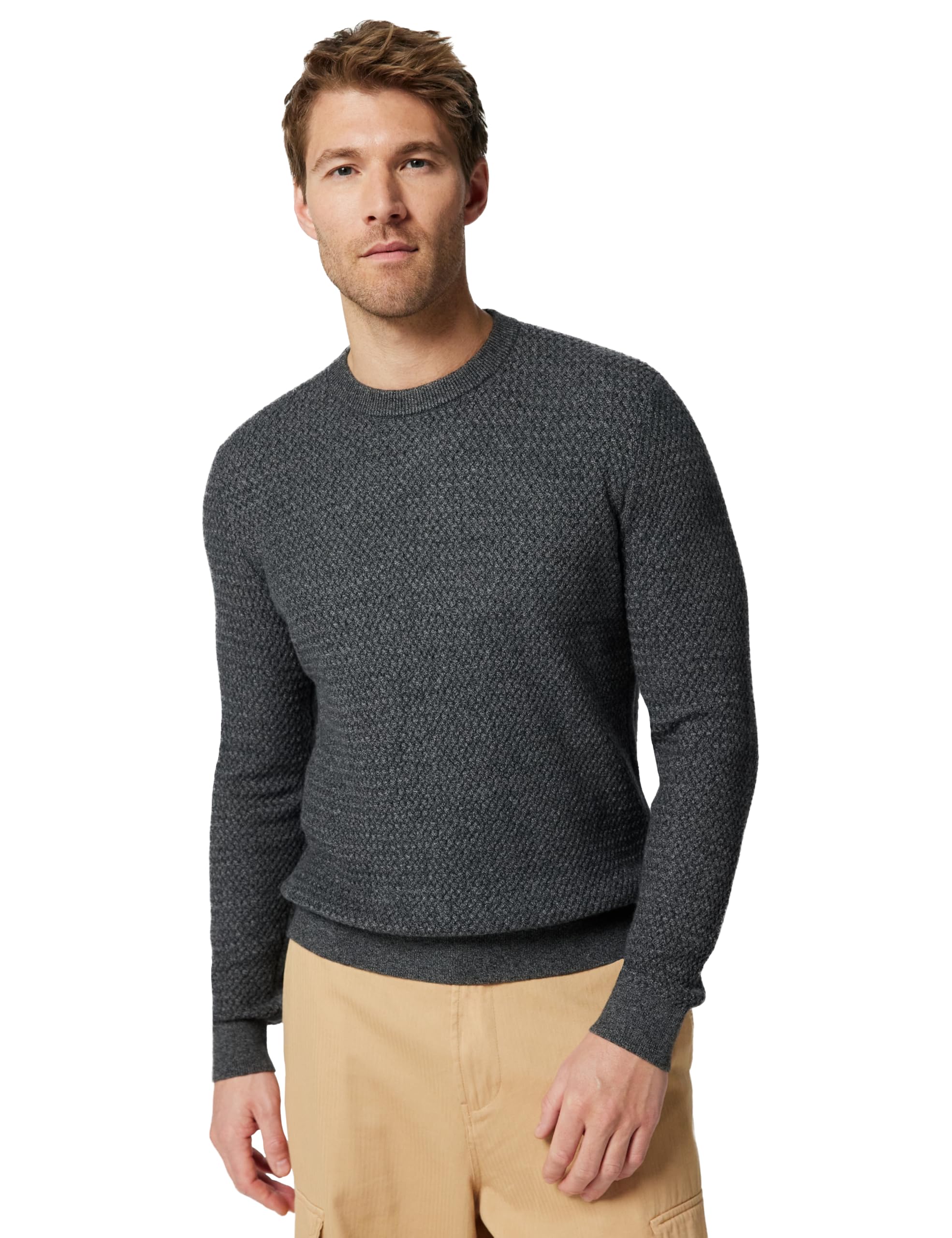 Ted Baker Men's 2817133 Shrug Sweater, MID-Grey, L