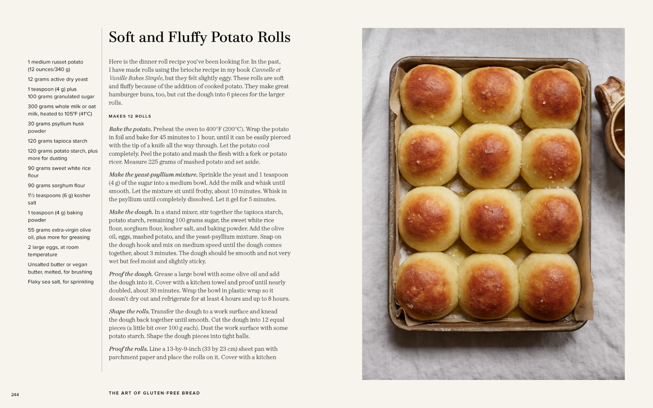 The Art of Gluten-Free Bread: More than 100 Recipes for Sourdough, Croissants, Flatbread, and Beyond