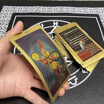 正規品✨金箔ディテールの美しく豪華なデッキ✨高級感溢れるバロックタロットカード✡ 正規品タロットカード】キラキラ輝くレインボーゴールド箔押し