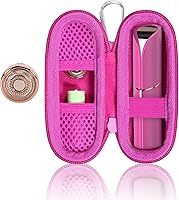 Vista 11 de co2CREA Estuche rígido y cabezal de repuesto compatible con Finishing Touch Flawless Facial Removedor de vello facial eléctrico para mujeres