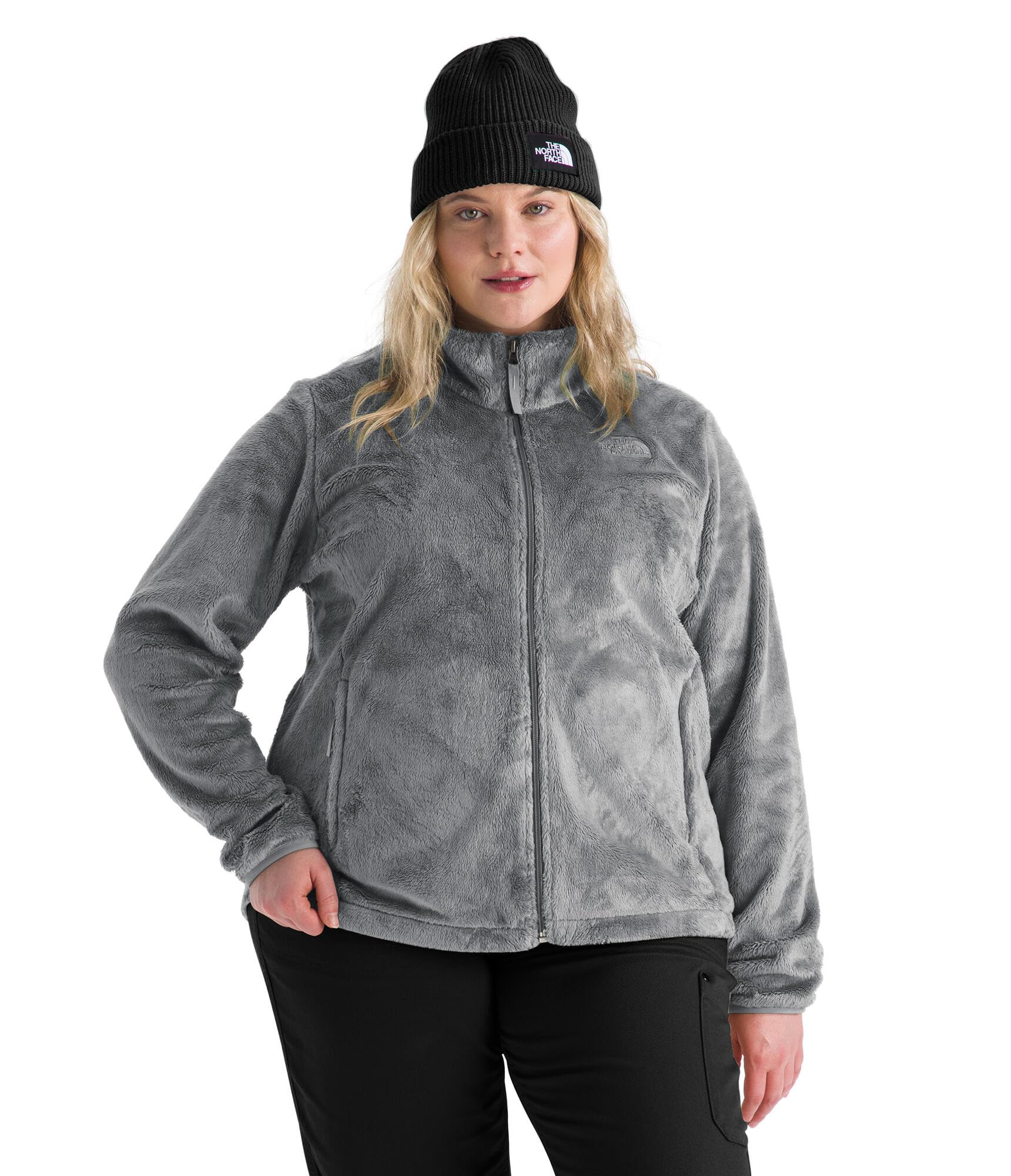 The North Face womens Osito Full Zip Fleece Jacket (Standard & Plus Size) - Soft & Lightweight Fleece, Secure Zip Pockets