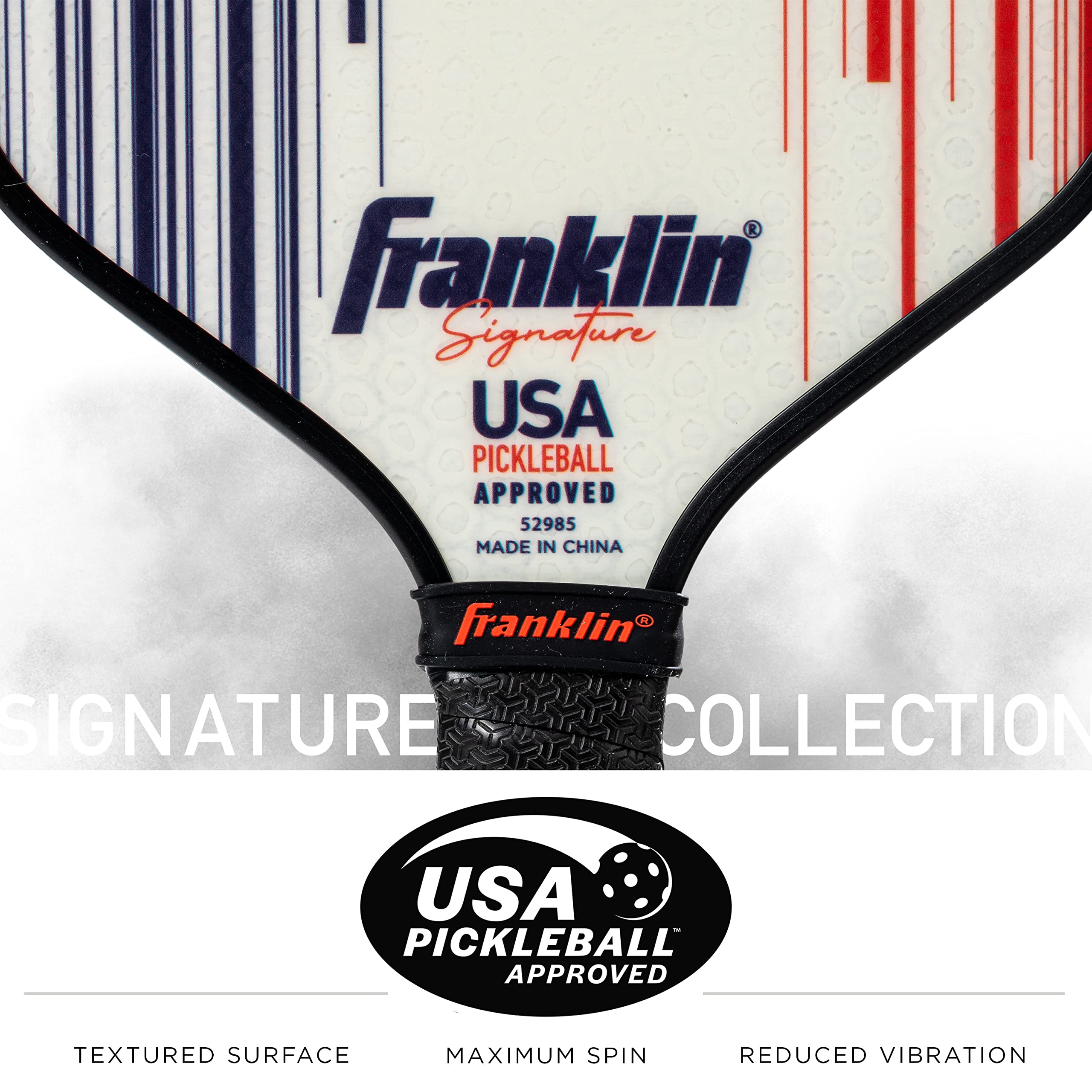 Franklin Sports Pro Pickleball Paddle - Pro Tournament Pickleball Paddle with MaxGrit Technology - Signature Series Signature Pickleball Paddle