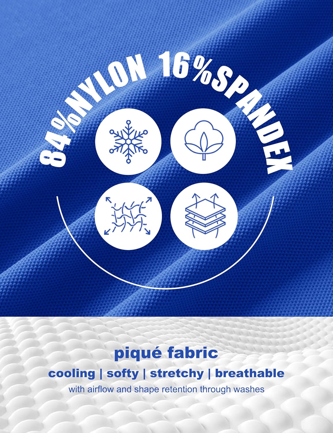 MAGCOMSEN Women's Polo Shirts Short Sleeve UPF 50+ Golf Collared Shirt for Work Quick Dry Tennis Top Moisture Wick - Image 6