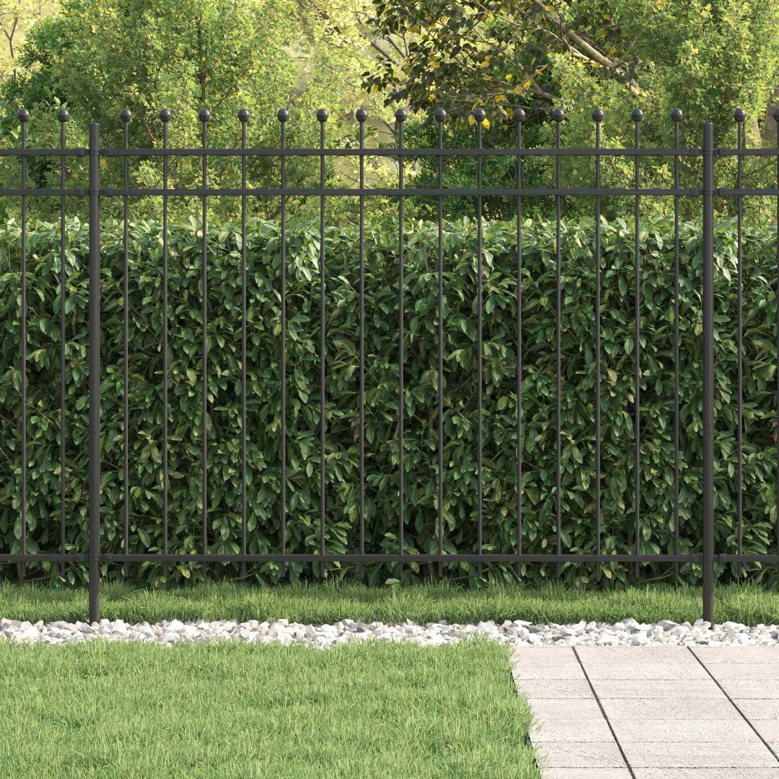 Recinzione ad anello in acciaio verniciato a polvere, 200 x 200 cm, rete metallica per voliera, arvicole, topi, per giardino e terrazza