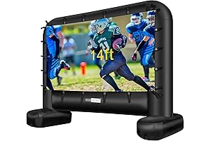 VIVOHOME Outdoor Inflatable Movie Projector Screen