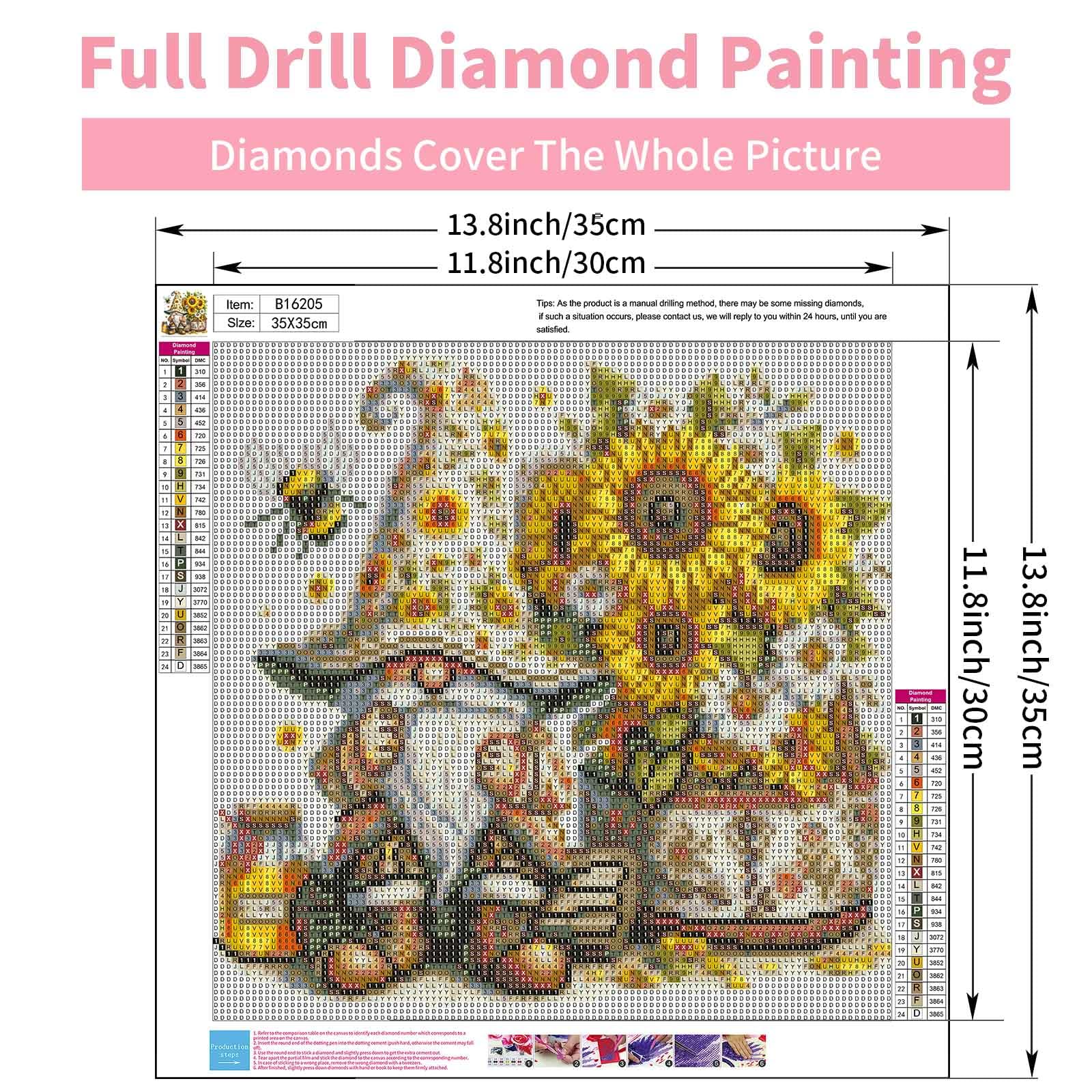 Diamond Art Kits For Adults, 5D Diamond Painting Kits For Adults ...