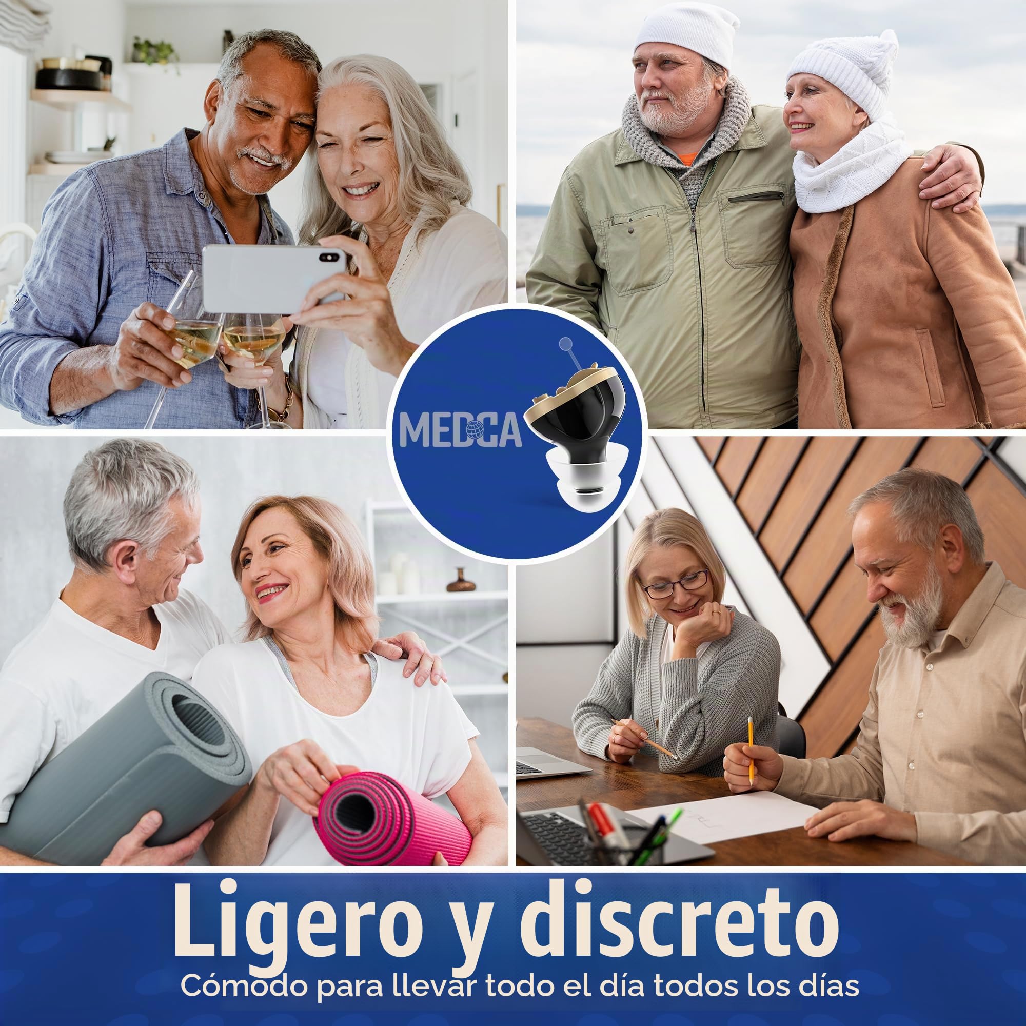 Premium (CIC) - Negro, oreja izquierda