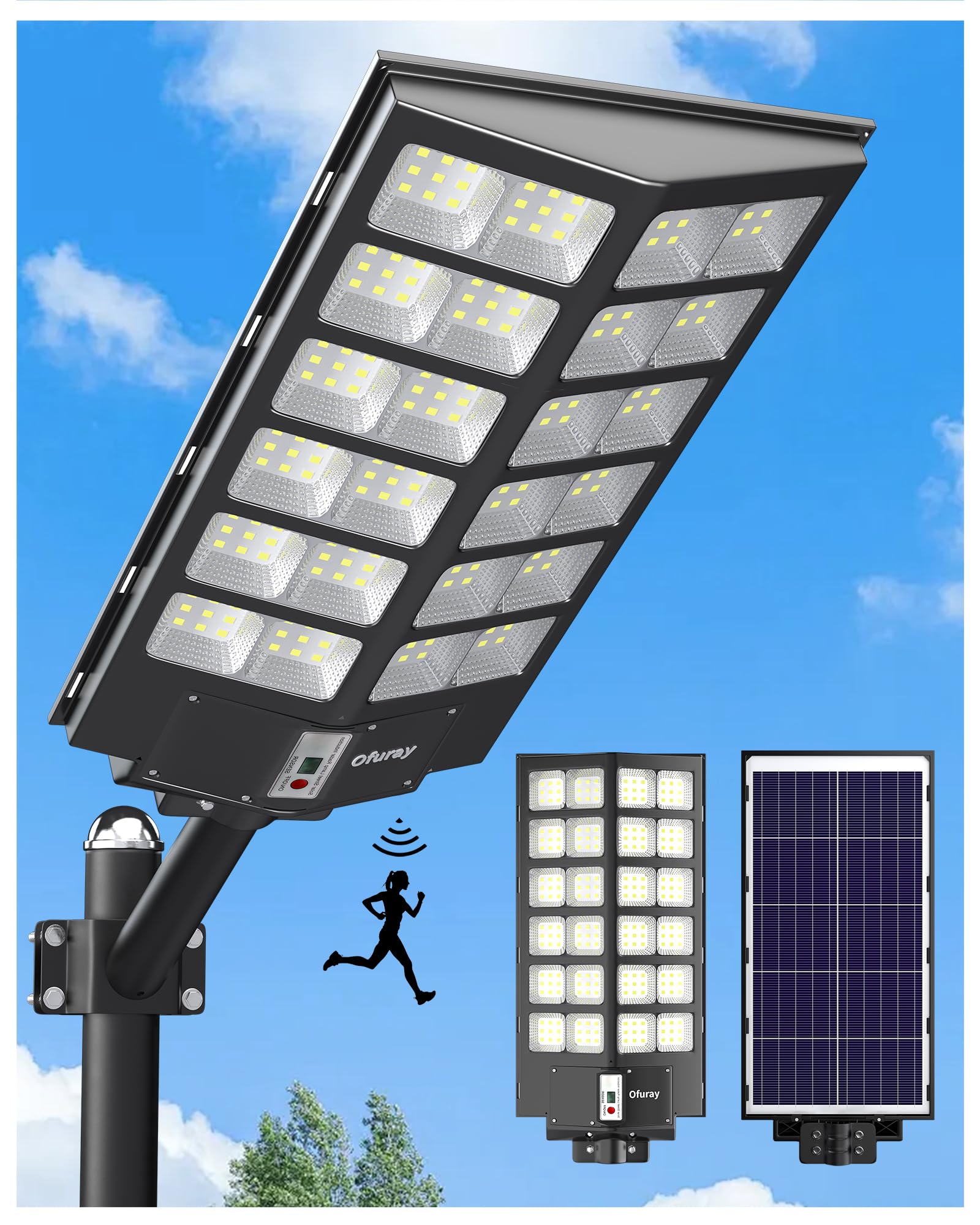Ofuray Solar Street Light Outdoor OF-9600W