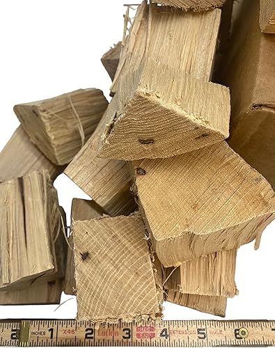 Miniatura 7 de Los trozos de madera para ahumar nuez añaden sabor a humo a los alimentos cocinados en parrillas, ahumadores y la mayoría de cocinas al aire libre