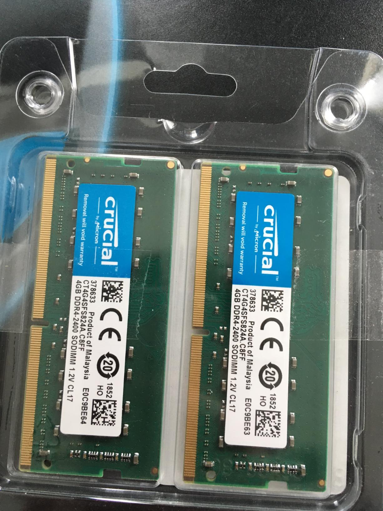 Crucial DDR4 RAM 8GB 2400MHz SODIMM CL17 Chile | Ubuy