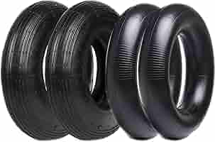 1PZ F3I-48W Chambre à Air 4.80/4.00-8 480/400-8 4,80/4,00-8 Avec Tige - Foto 4