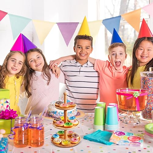 Miniatura 4 de 8 donas falsas realistas de donas artificiales, comida falsa, pasteles, postres, decoración de donas, juguetes para fiesta de donas, suministros de