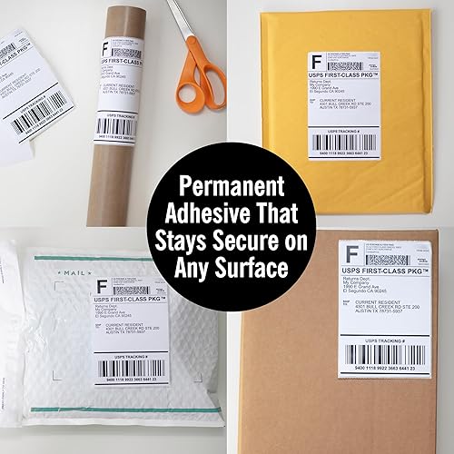 Miniatura 11 de Thermal Label Printer Roll - 2000 (1" X 2 5/8") Removable Yaxa FBA Labels - Compatible with Neatoscan and Zebra Printers