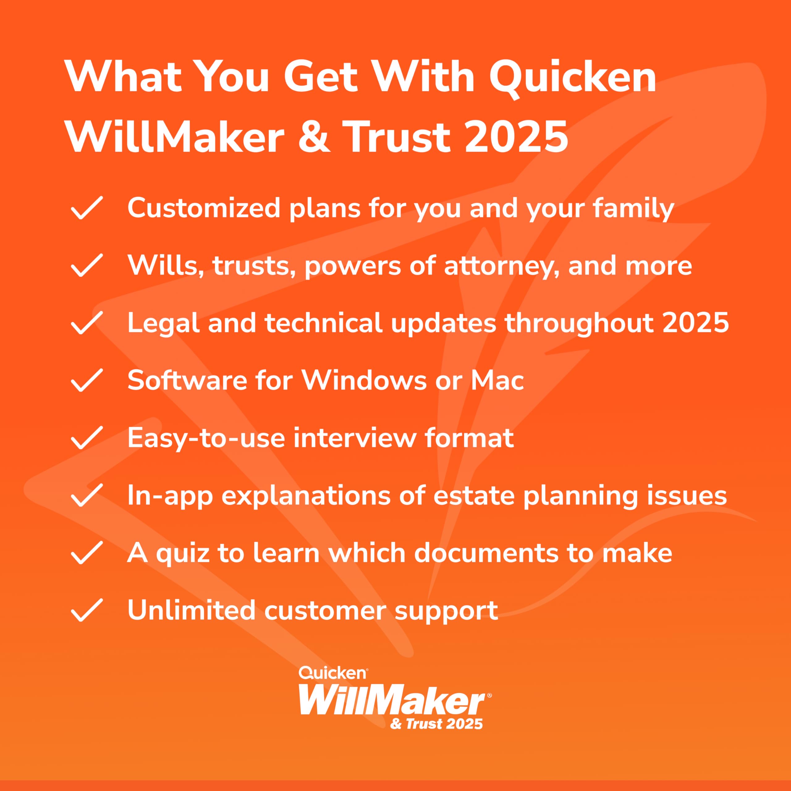 Quicken WillMaker & Trust 2024 - Logiciel de planification successorale - Comprend testament, fiducie vivante, directive sur les soins de santé, financier, procuration - juridiquement contraignant