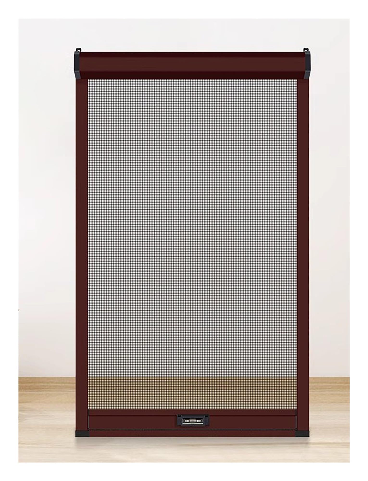 Roller Window Screen - Discreet Pull-Down Design with Fine Mesh for Sliding Casement Windows
